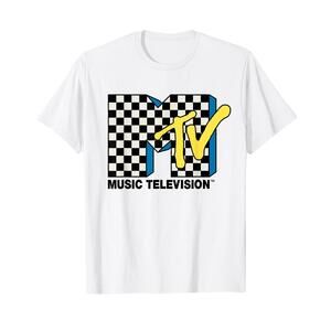Mtv Checker Logo T-Shirt